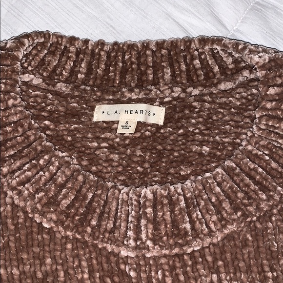 L.A. Hearts- PACSUN Scallop bottom trendy sweater - Picture 4 of 4